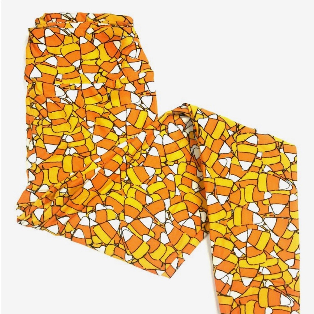 LuLaRoe Candy Corn Leggings
